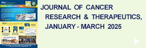 Journal of Cancer Research and Therapeutics, Jan.-Mar. 2025