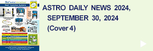 ASTRO Daily News, September 30, 2024